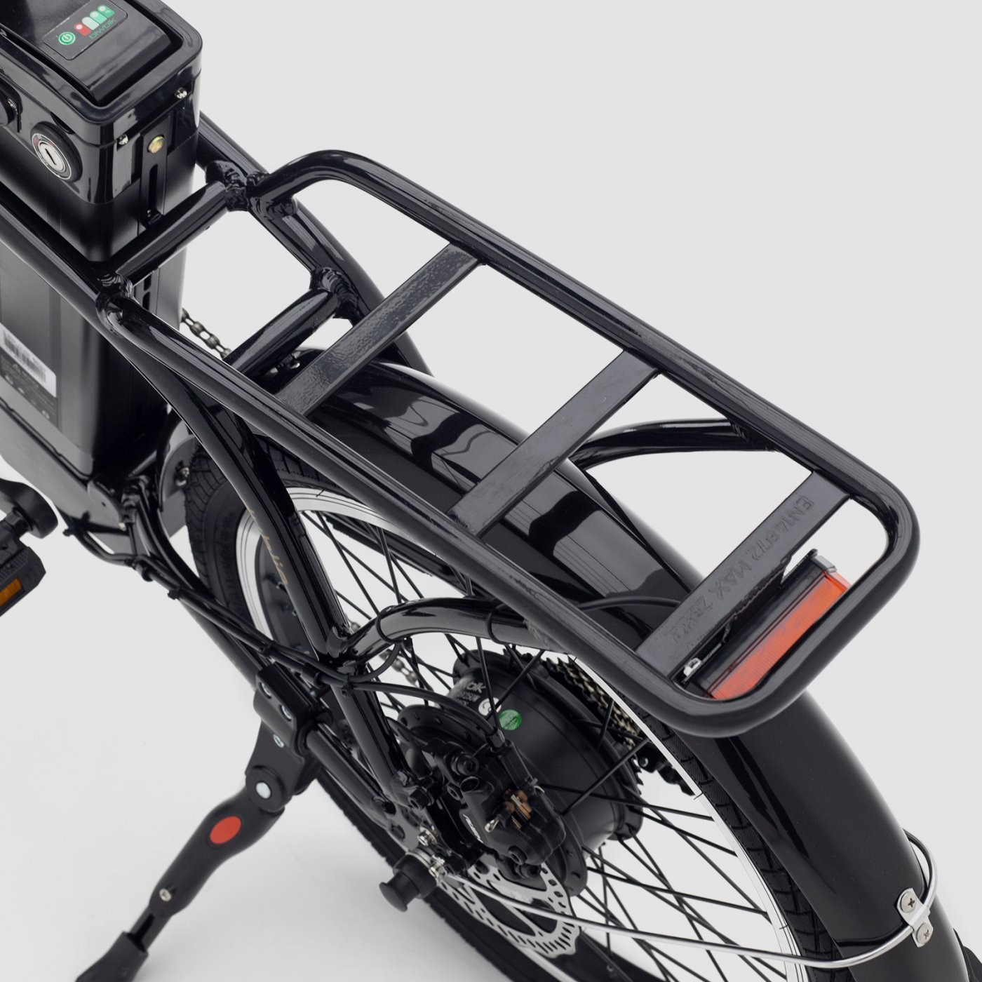 Bicicleta eléctrica plegable Biwbik Oslo Black