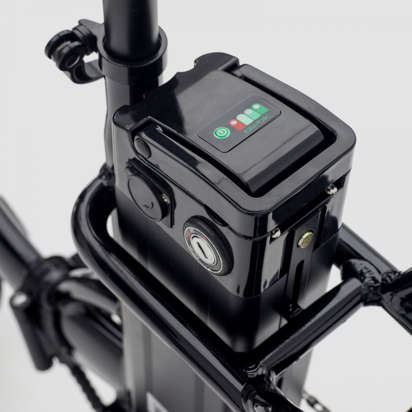Bicicleta eléctrica plegable Biwbik Oslo Black