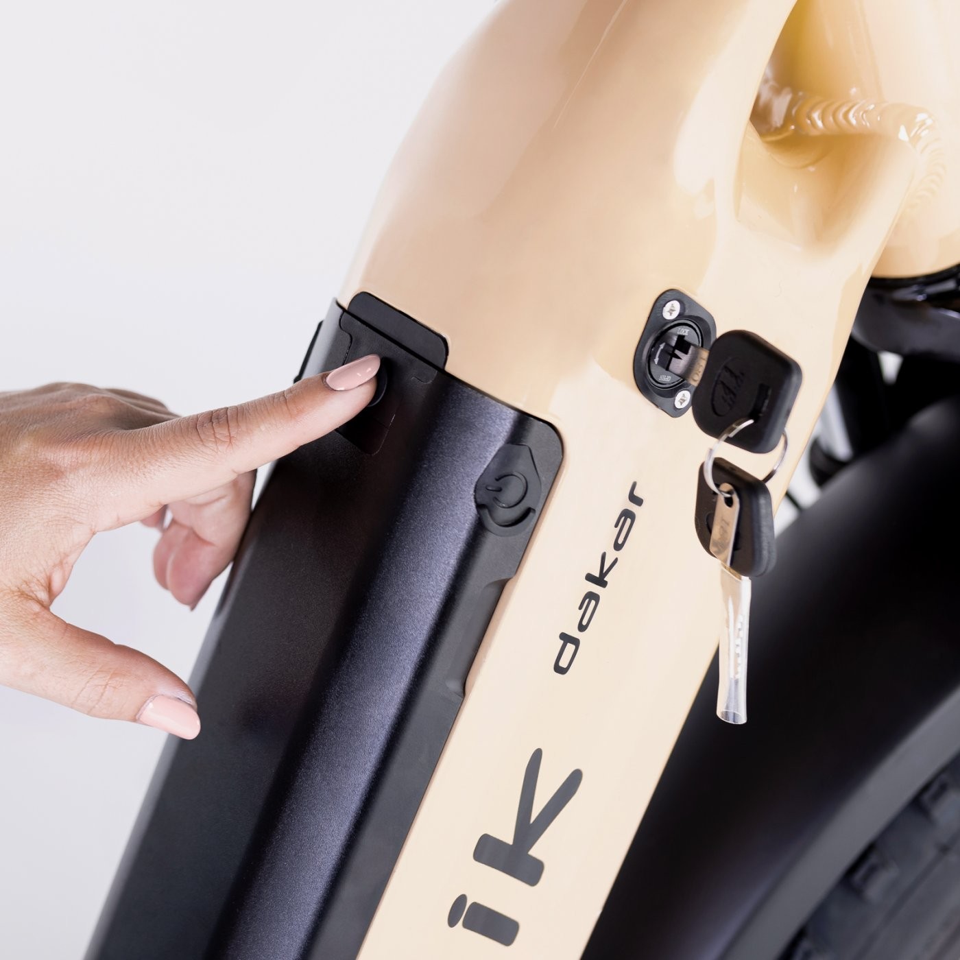 Bicicleta eléctrica plegable Biwbik NEGRA