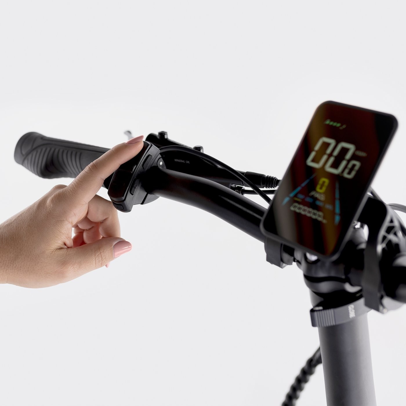 Bicicleta eléctrica plegable Biwbik NEGRA