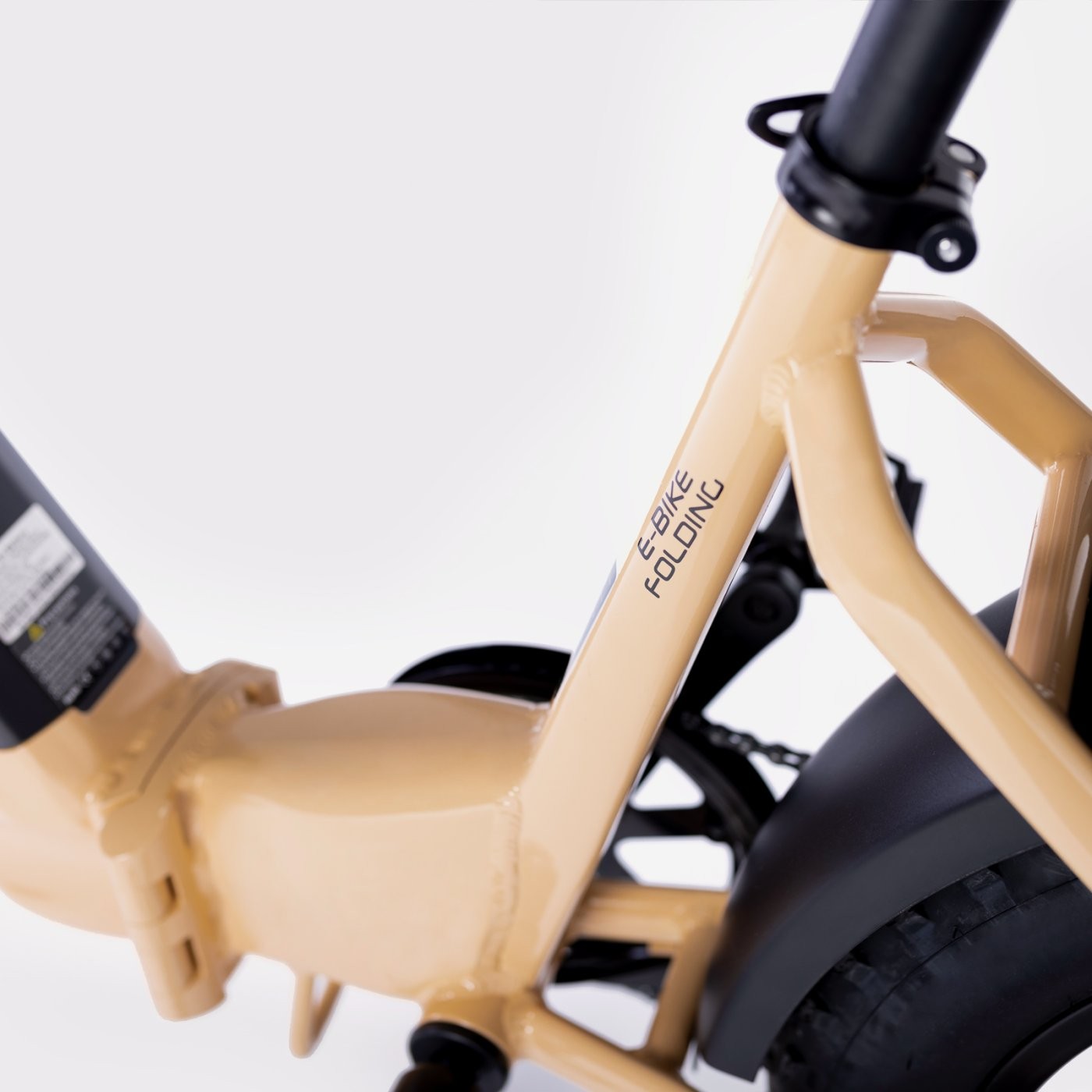 Bicicleta eléctrica plegable Biwbik NEGRA