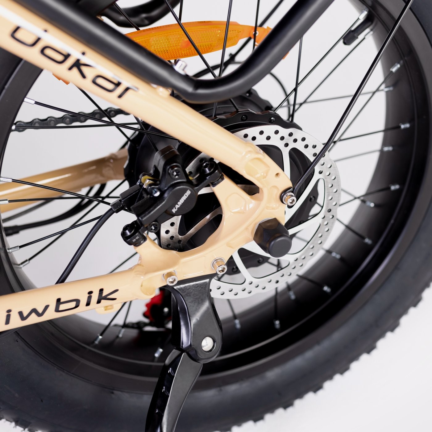 Bicicleta eléctrica plegable Biwbik NEGRA