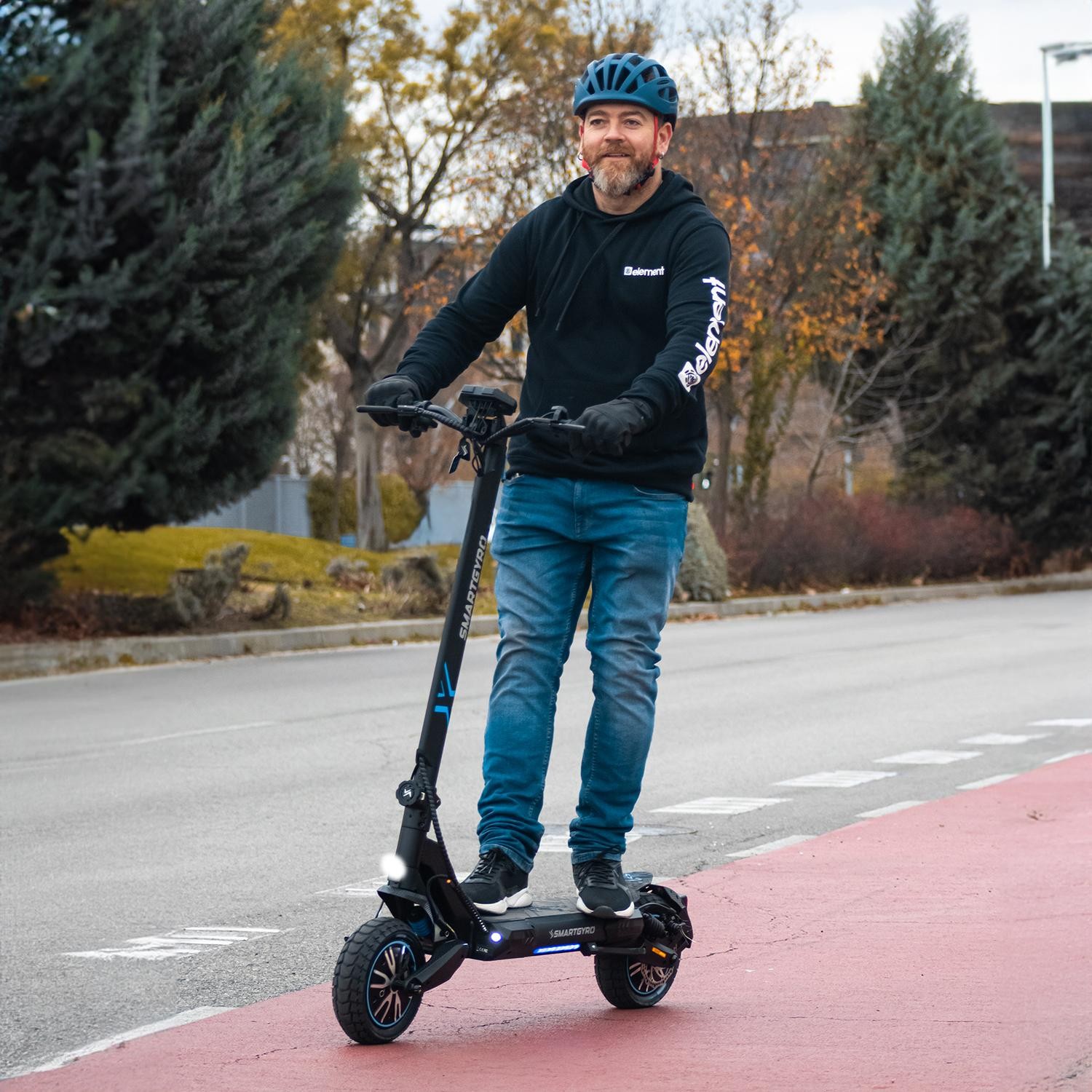 Patinete eléctrico smartGyro CROSSOVER DUAL MAX 2 Certificado