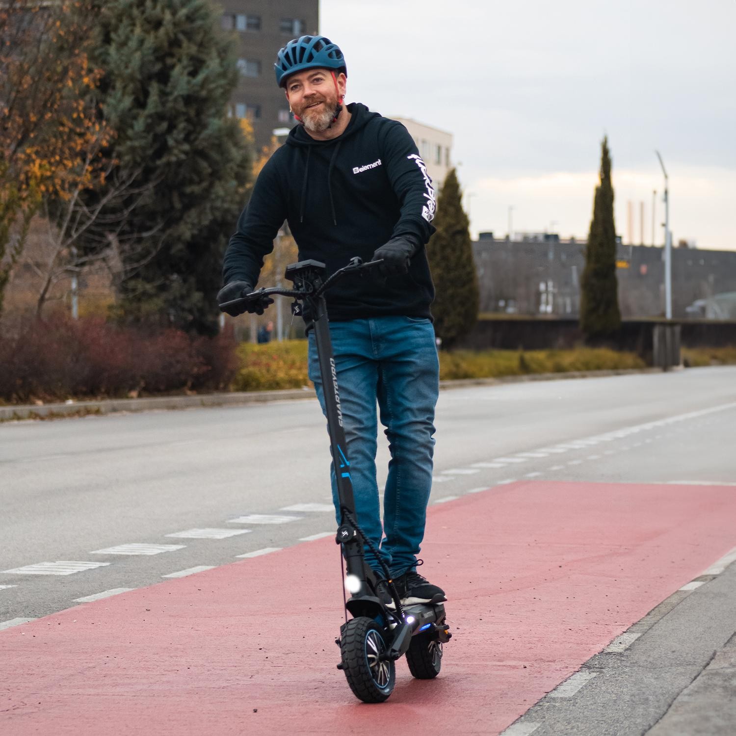 Patinete eléctrico smartGyro CROSSOVER DUAL MAX 2 Certificado