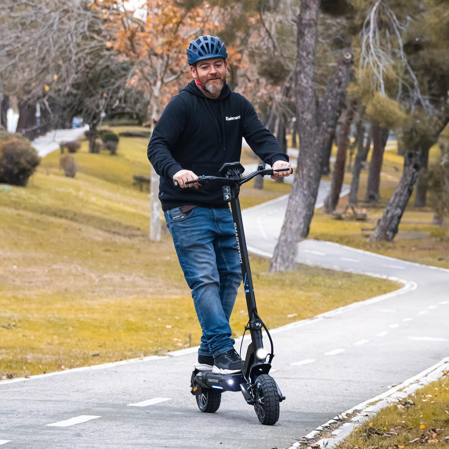 Patinete eléctrico smartGyro CROSSOVER DUAL Max 2 LR Certificado