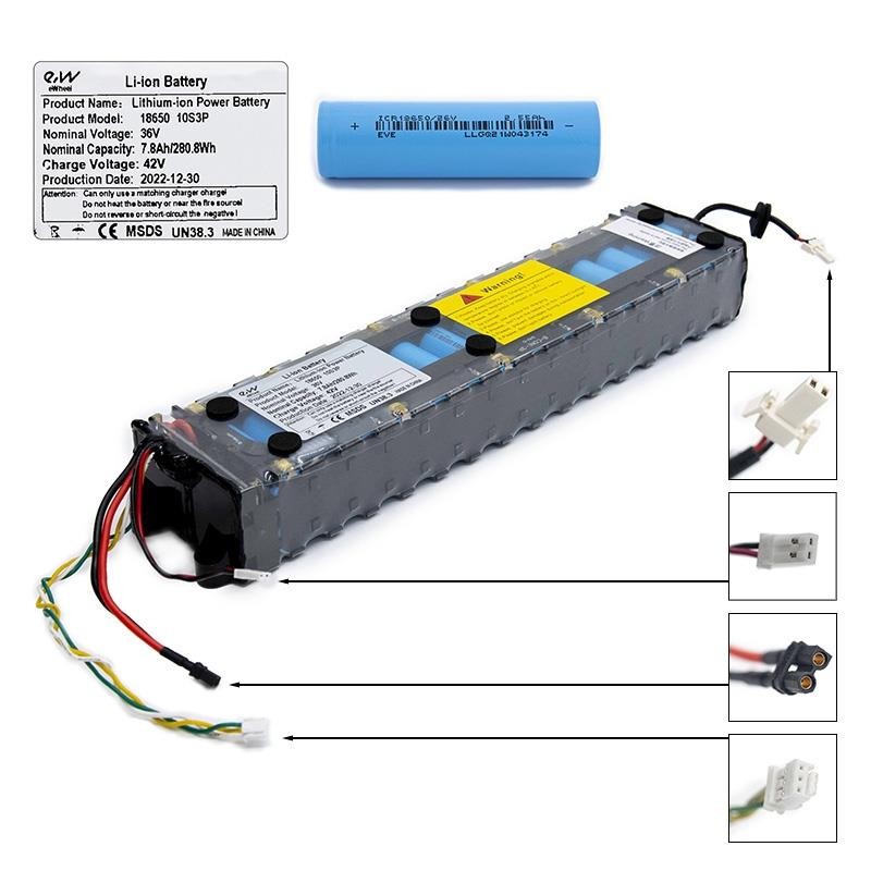 Batería 36v 7,8 A/h para patinete Xiaomi M365/1S/Essential/MI3 Ewheel