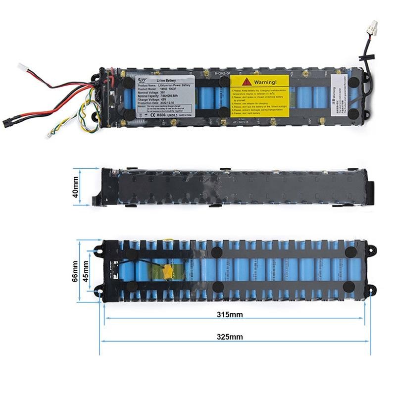 Batería 36v 7,8 A/h para patinete Xiaomi M365/1S/Essential/MI3 Ewheel