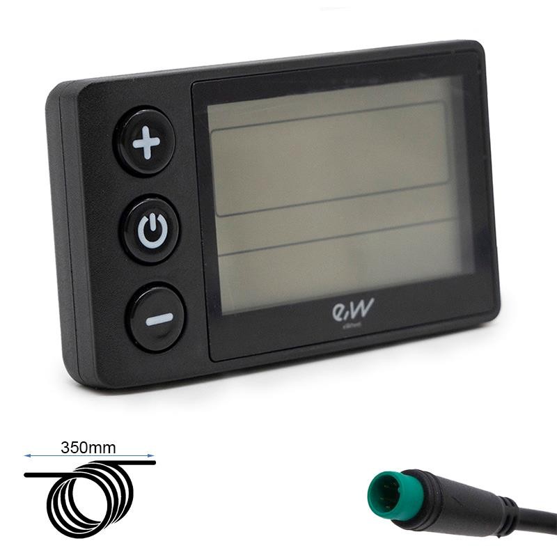 Display S866 con conector waterproof