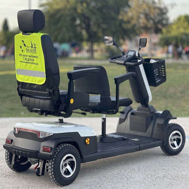 Scooter Tajo biplaza de movilidad reducida