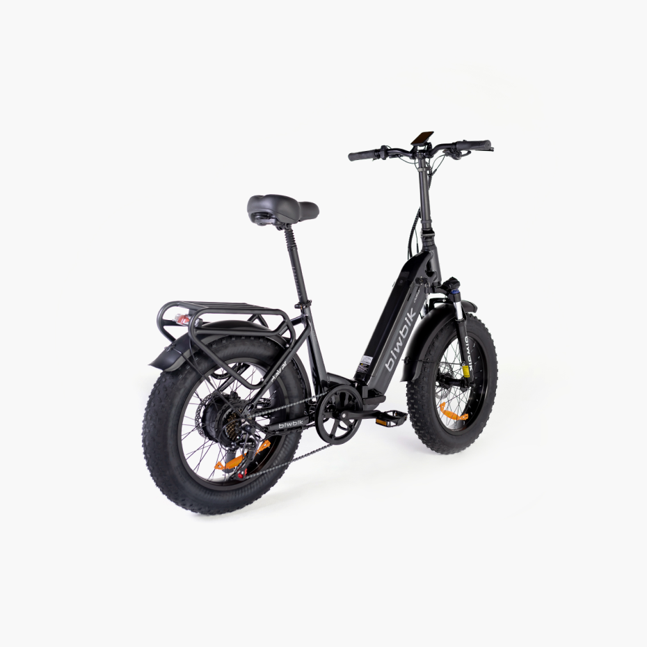 Bicicleta eléctrica plegable Biwbik NEGRA