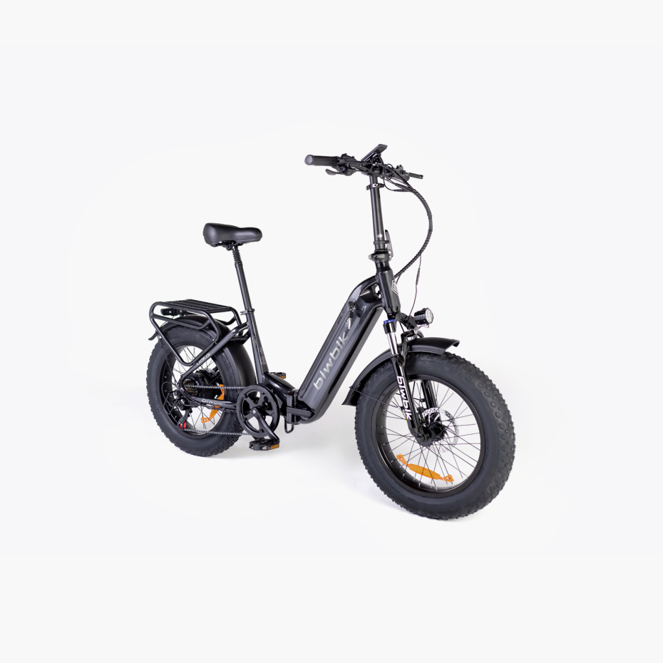 Bicicleta eléctrica plegable Biwbik NEGRA