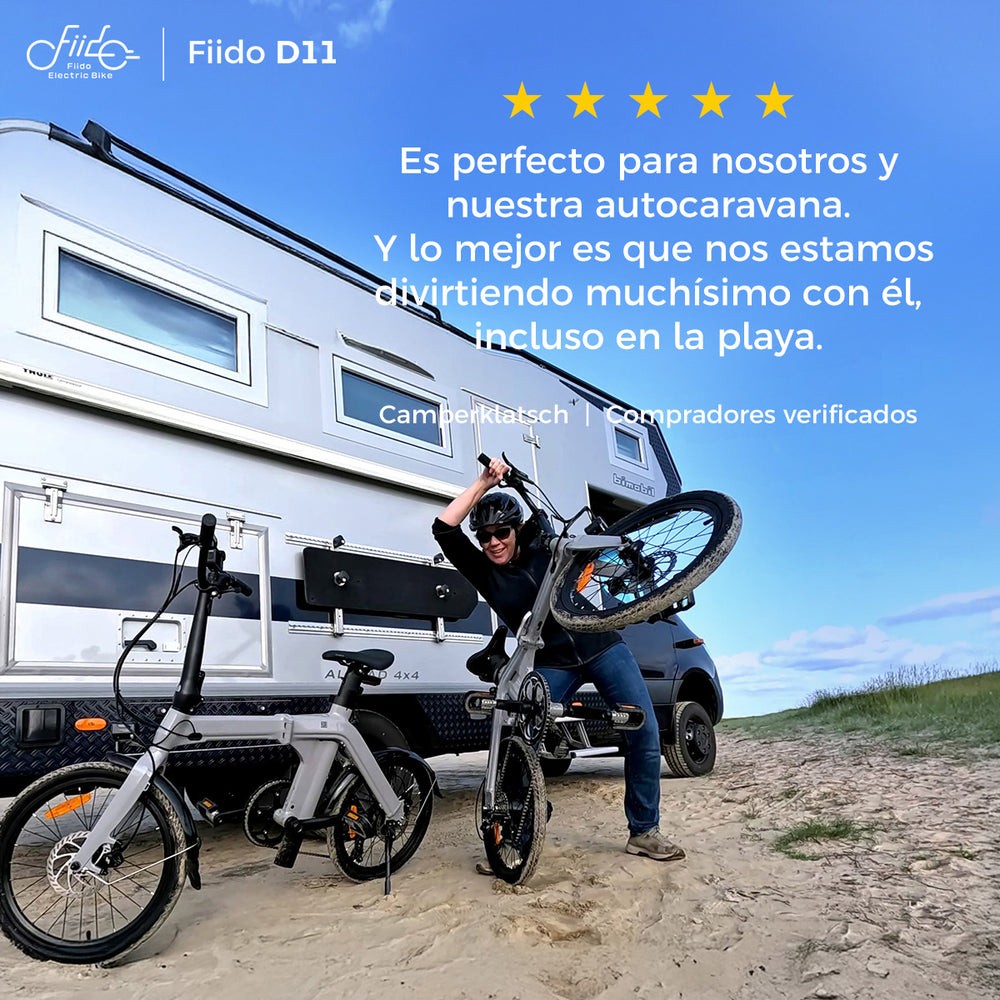 Fiido D11 Bicicleta Electrica Plegable De Largo Alcance