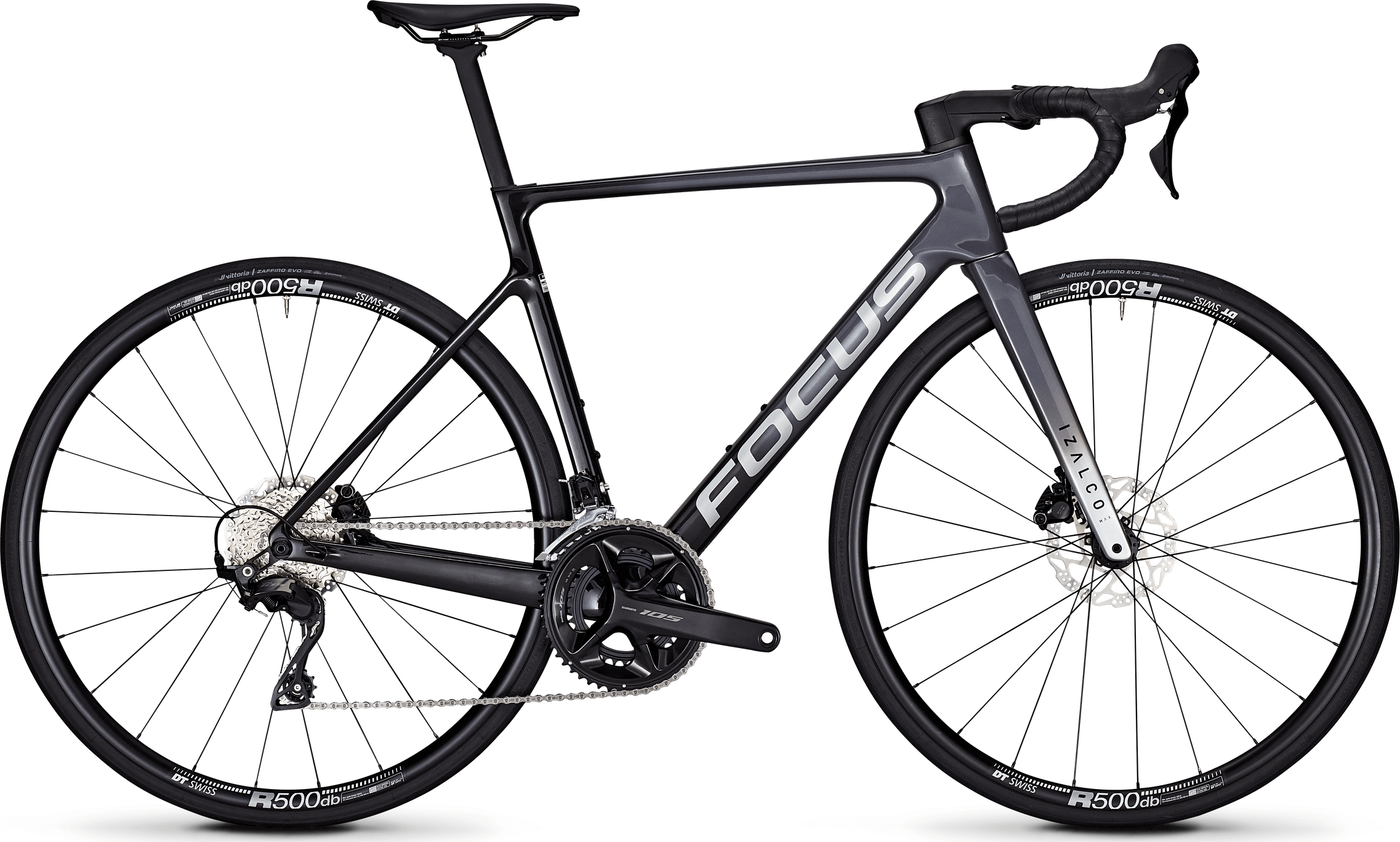 Focus Izalco Max 8.7 – Bicicleta de Carretera Carbono Shimano 105 12v con Frenos de Disco