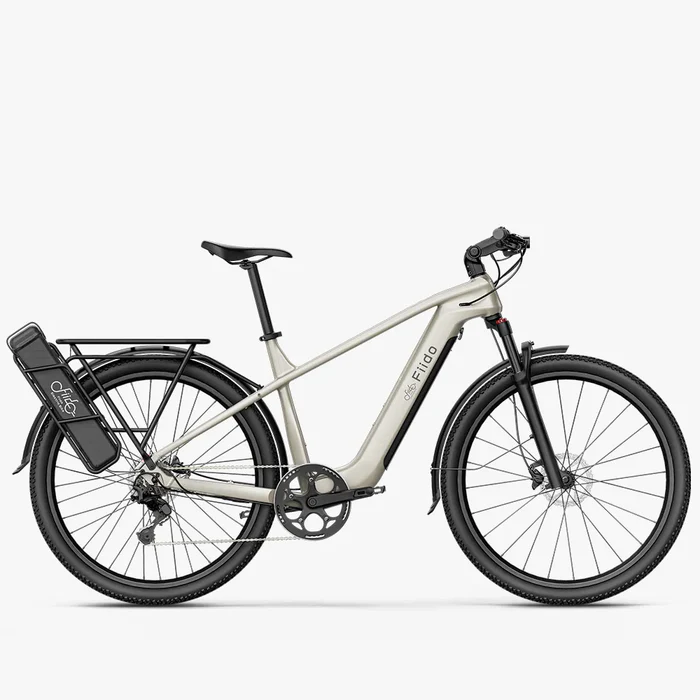 Fiido Nomads Trekking E-bike | Bicicleta Eléctrica de Turismo con Autonomía Extensible