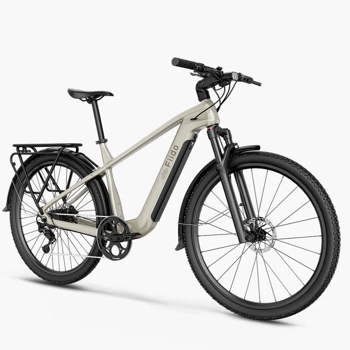 Fiido Nomads Trekking E-bike | Bicicleta Eléctrica de Turismo con Autonomía Extensible
