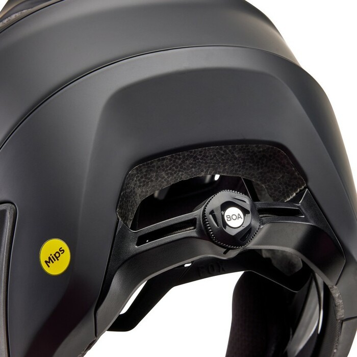 Casco Fox Dropframe Pro Negro Mate