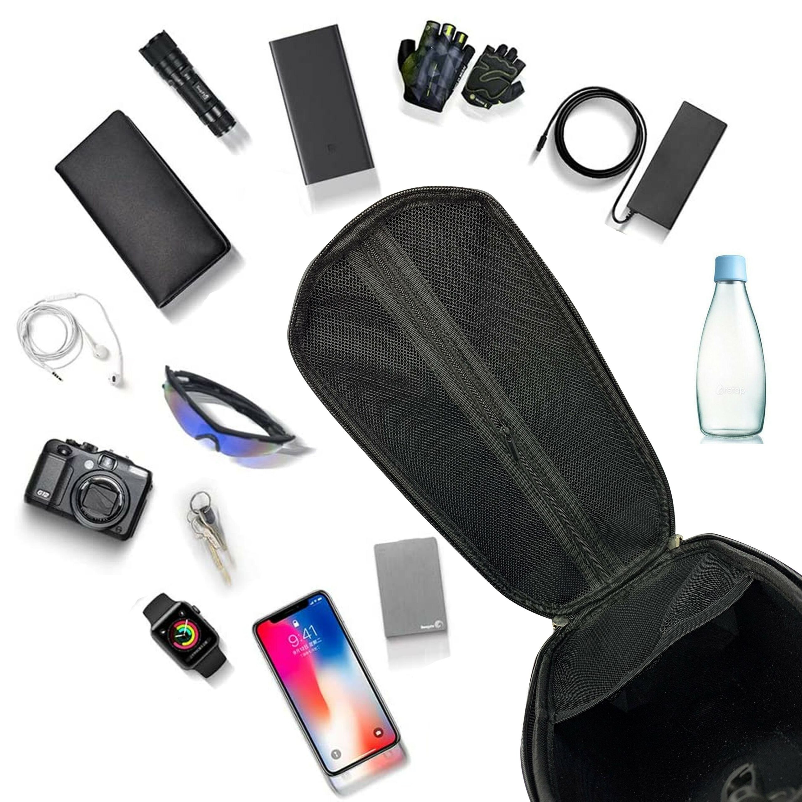 Bolsa delantera Smartgyro Carbono