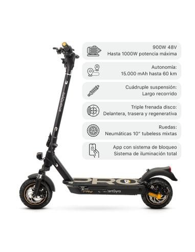 smartGyro K2 PRO Black Zertifizierter Elektroroller