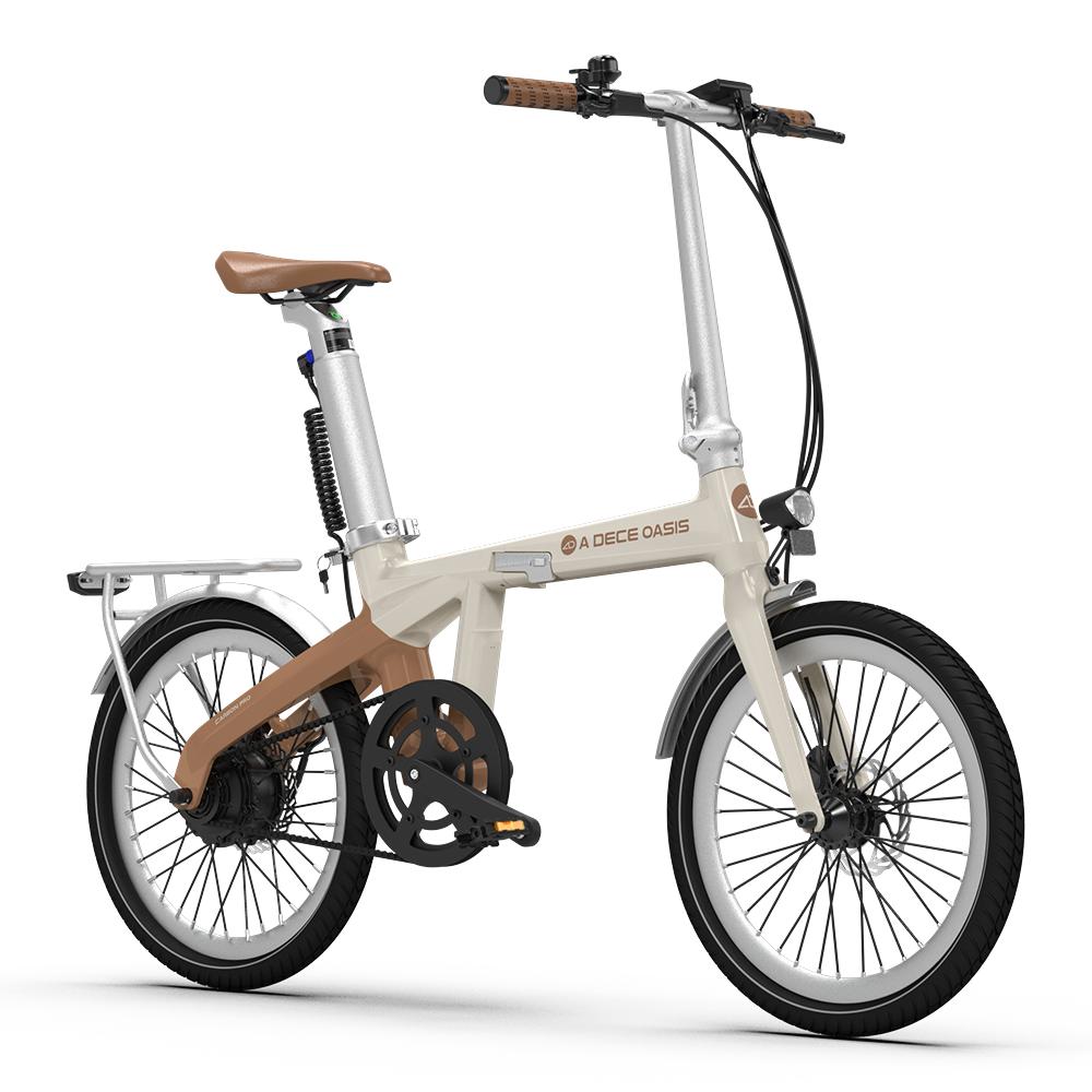 ADO Air Carbon Bicicleta Eléctrica Plegable de Carbono