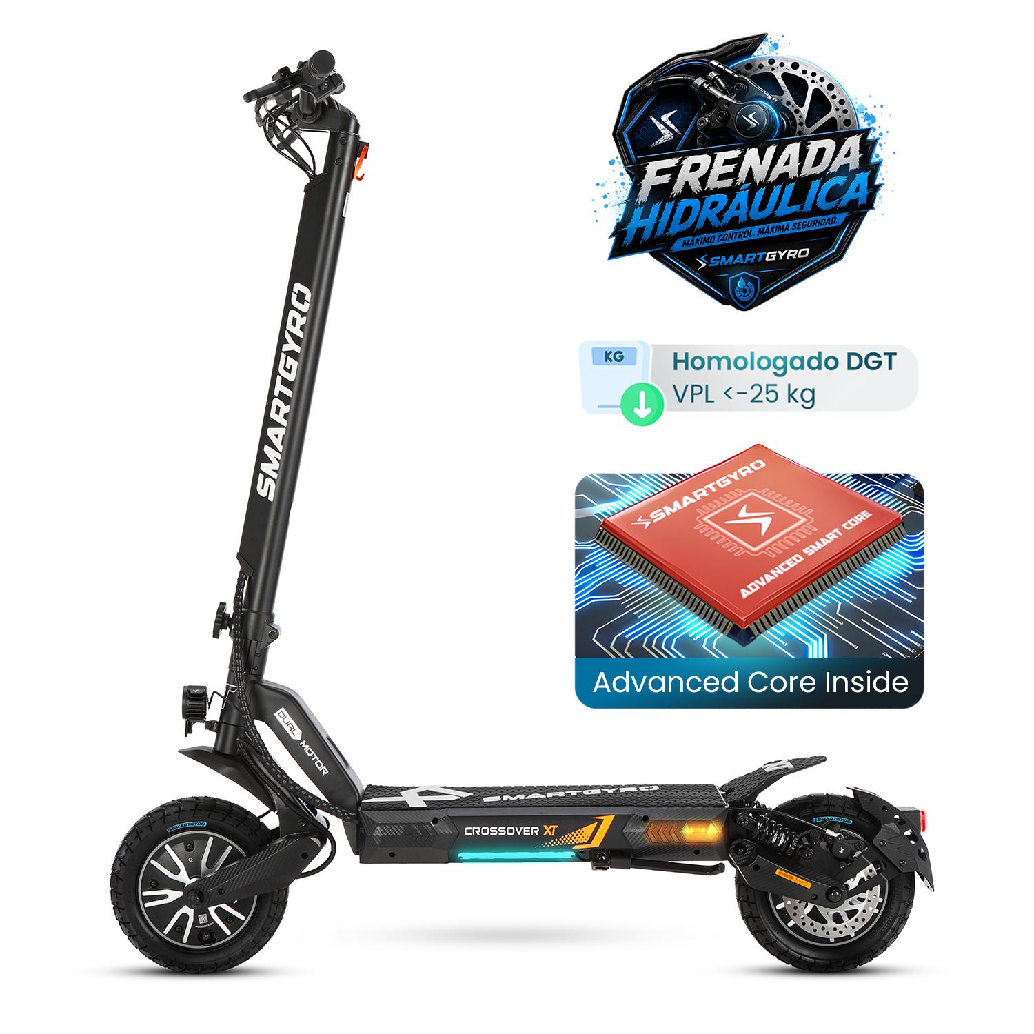 Patinete eléctrico smartGyro Crossover Dual XT