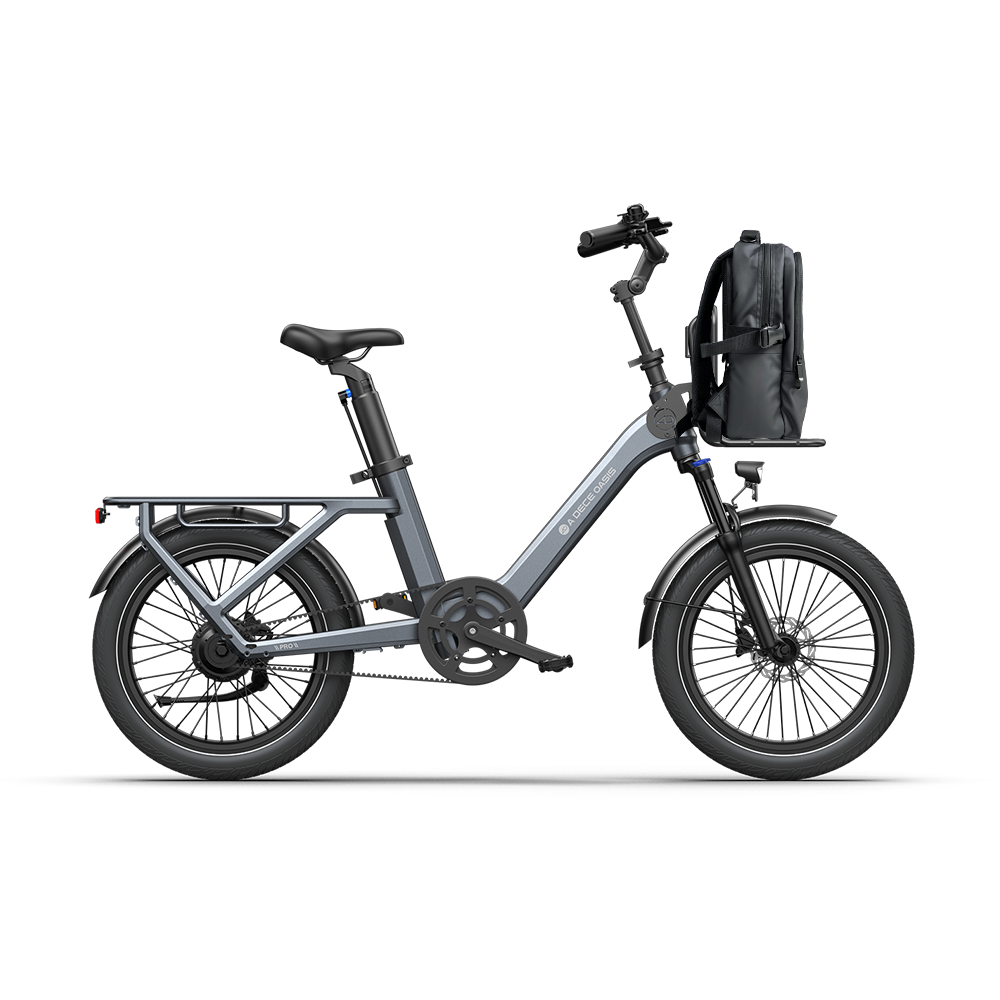 ADO Air One Ultra Bicicleta Eléctrica Familiar Cargo
