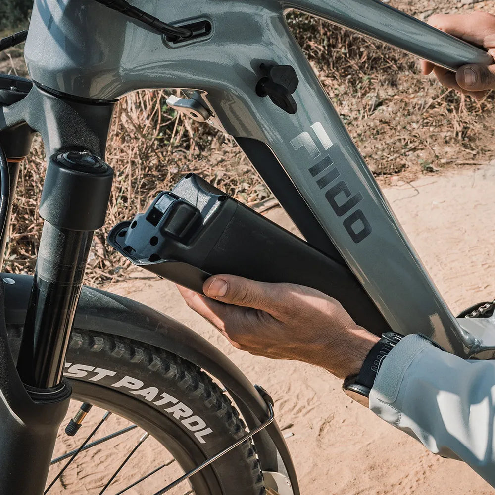 Fiido Nomads Pro Trekking E-bike | Bicicleta Eléctrica de Turismo con Motor Central de 100 Nm