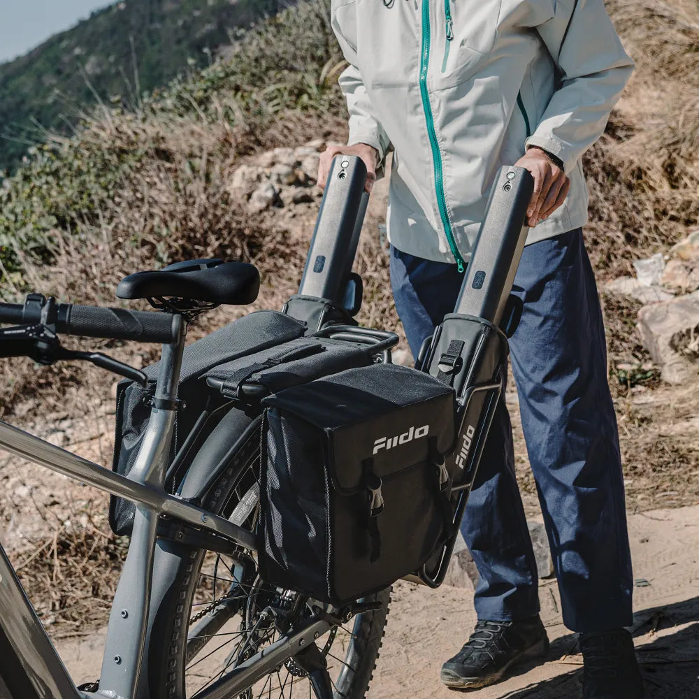 Fiido Nomads Pro Trekking E-bike | Bicicleta Eléctrica de Turismo con Motor Central de 100 Nm